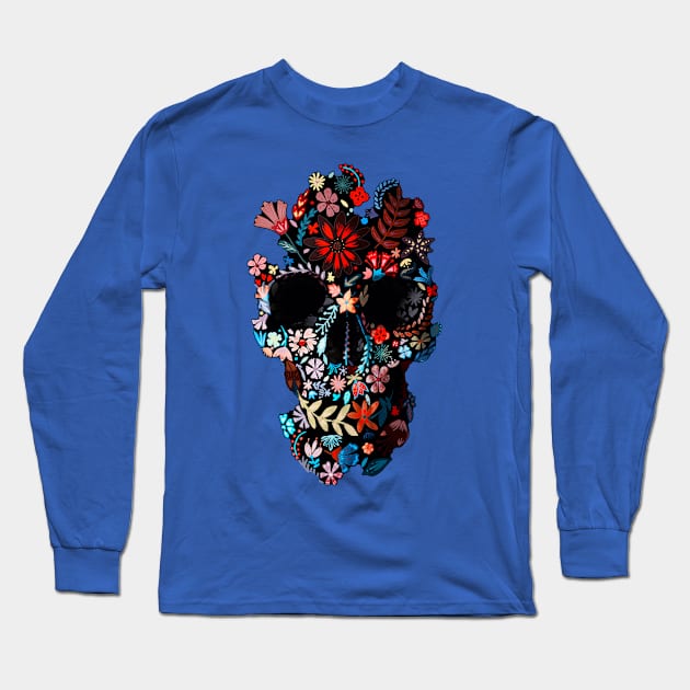 Skull Long Sleeve T-Shirt by aligulec